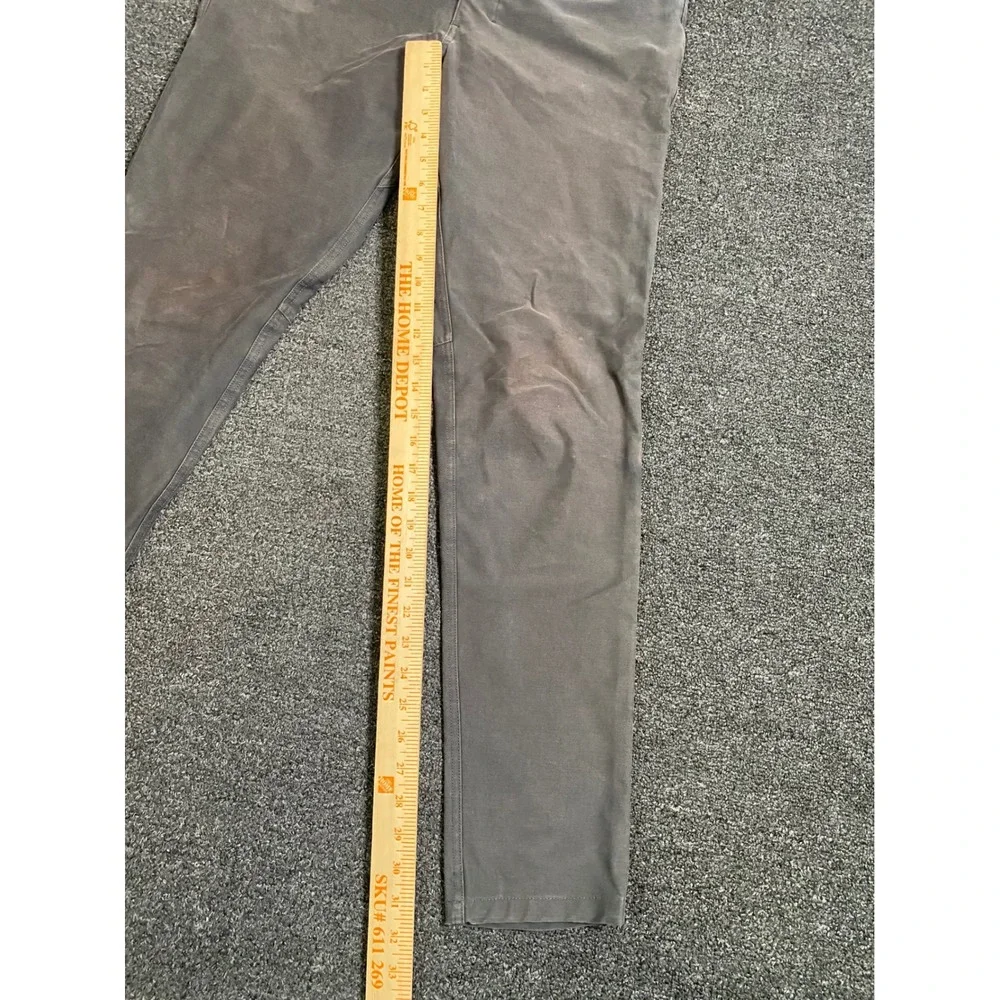 Lululemon ABC Pant Slim Gray Mens 33x31 Tech Canvas 5-Pocket Trousers Casual